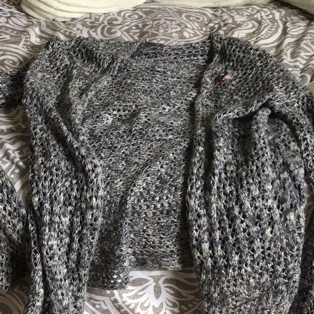 Hollister open knit cardigan